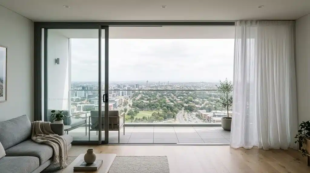 Altitude Apartment Sliding Doors in Smeaton Grange