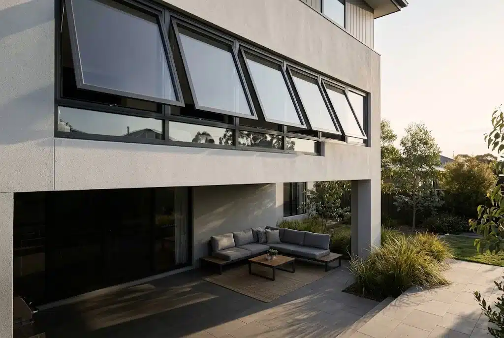 Awning windows, Spring Farm alfresco