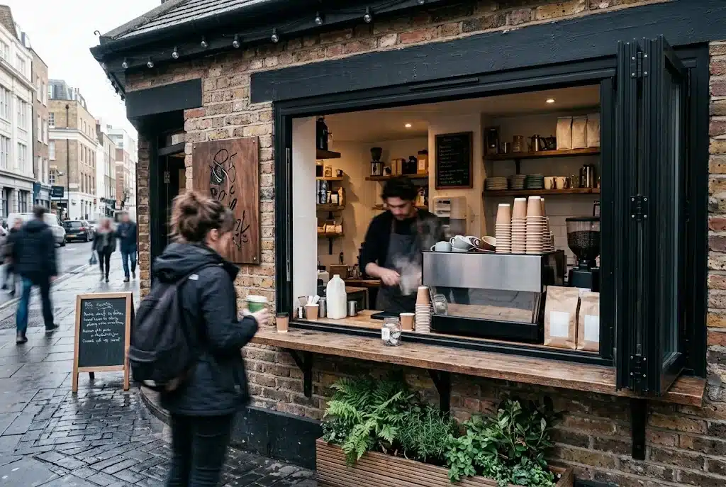 Bifold Windows 1 Café takeaway bifold window