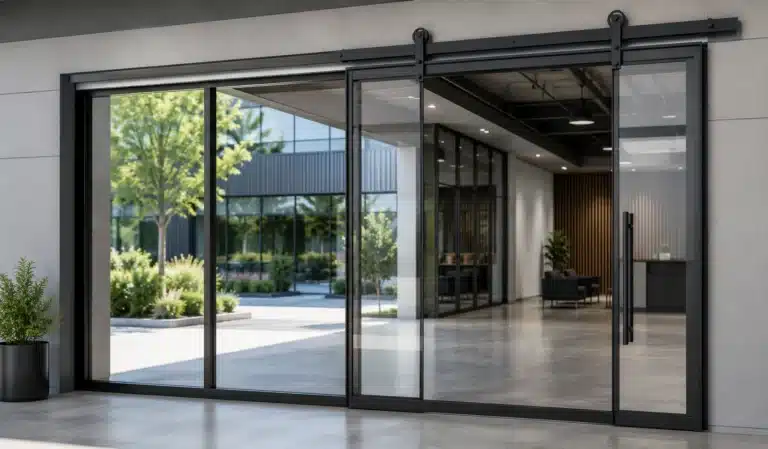 Commercial Doors 16 Hawkesbury Top Hung Sliding Doors
