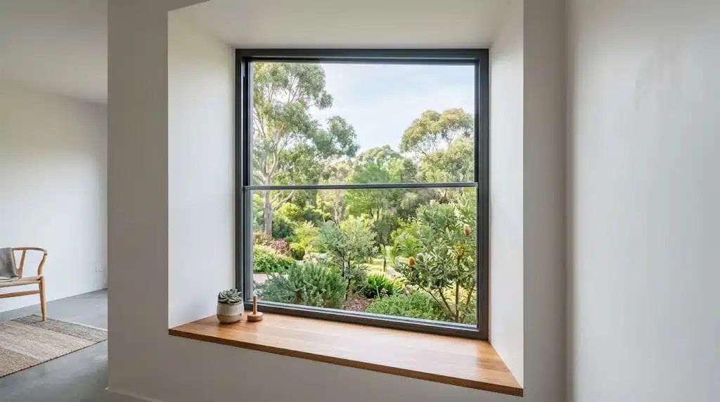 What Is a Sashless Double Hung Window? 2 Provista sashless double hung windows
