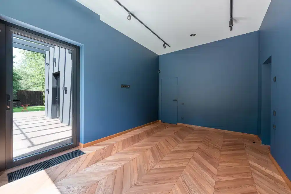 Aluminium French Doors Liverpool NSW | Free Quote 4 Tradesperson installing a custom aluminium hinged door in a South West Sydney home