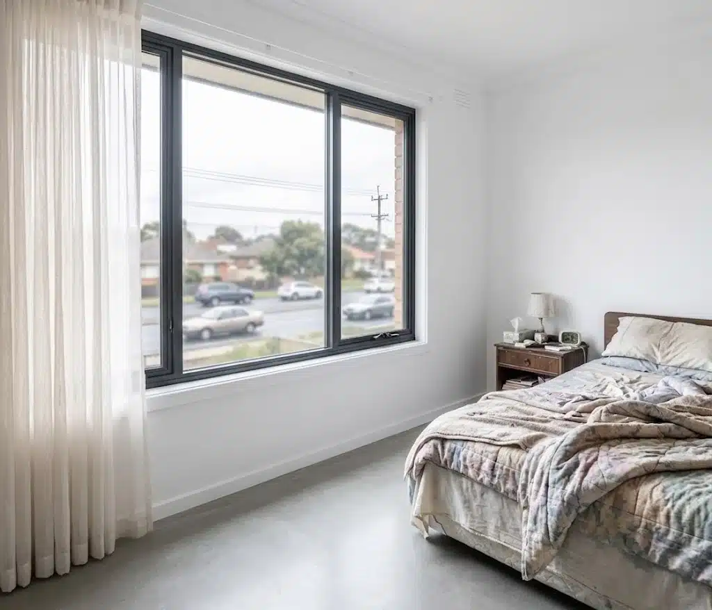 Central Coast 1 Double glazed windows after install, Wilton