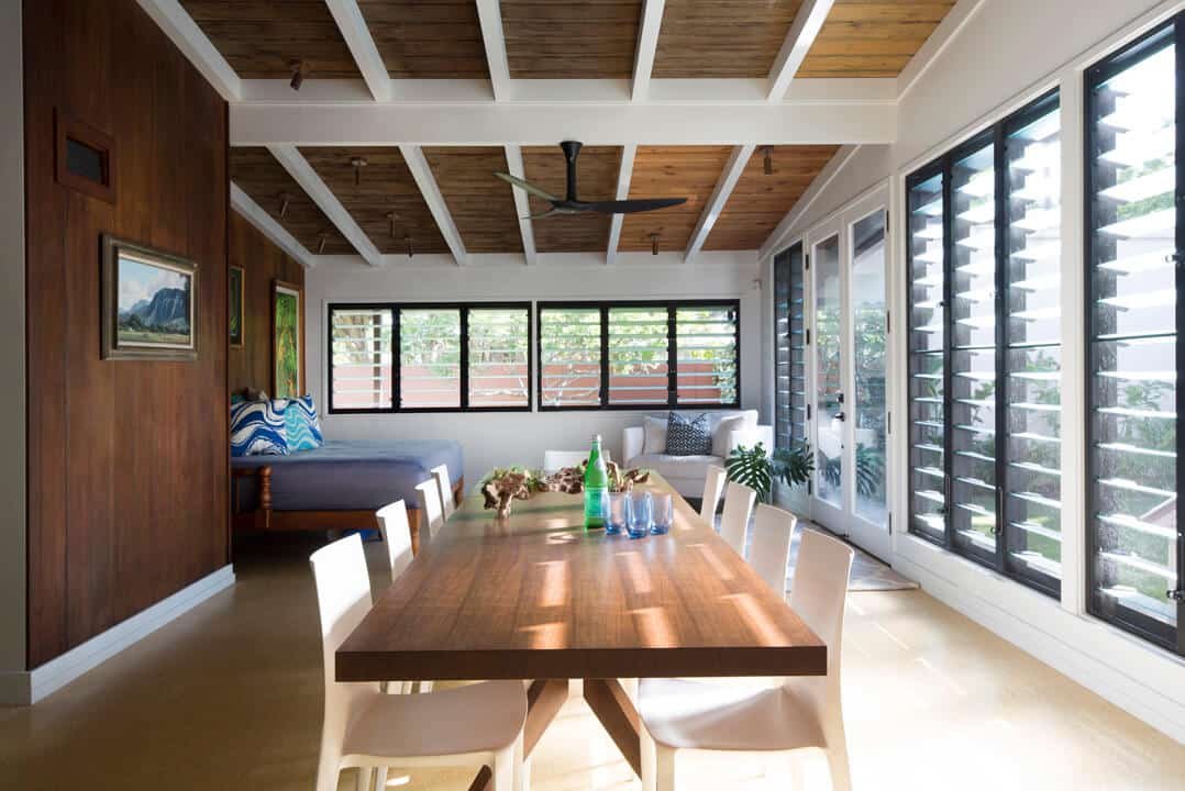 Louvre Windows in Smeaton Grange