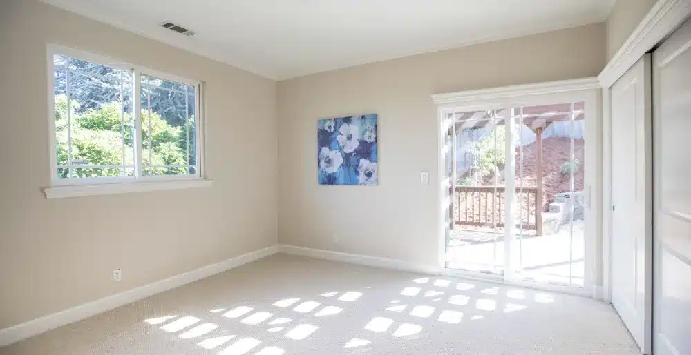 Popular Powder Coat Colours for Windows and Doors 2 White powder coated aluminium sliding windows in a bright modern living room