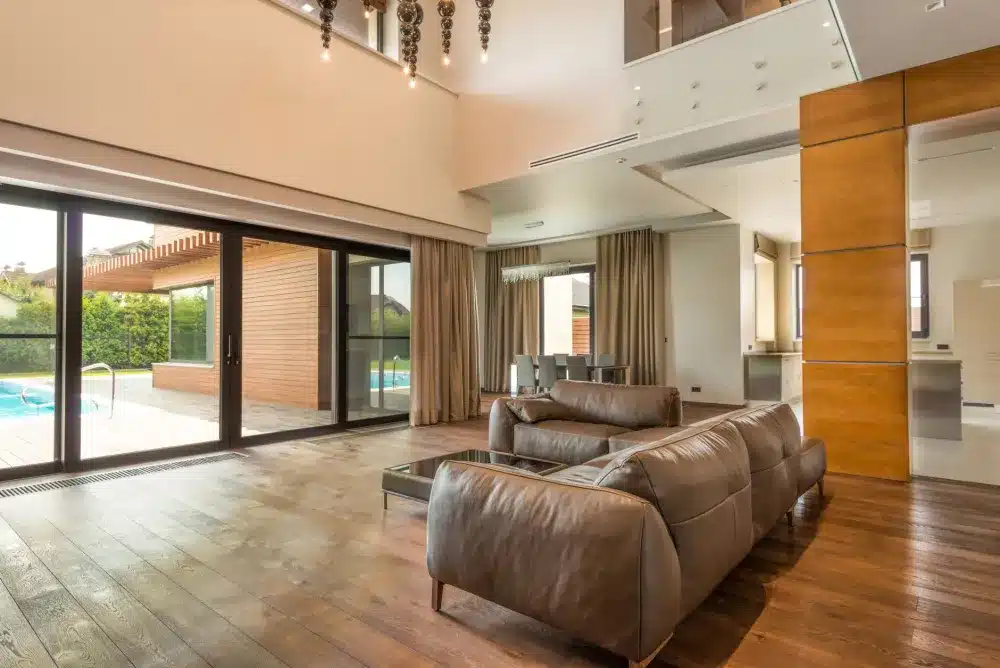 The Best Windows for Energy Efficiency in Australia 4 Modern double glazed sliding doors opening to an alfresco area in a Macarthur home